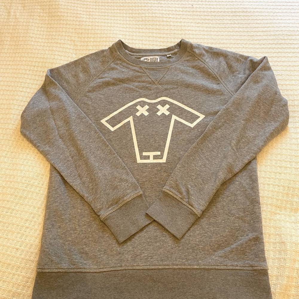 Grey Sweatshirt - Eco Vegan Fashion